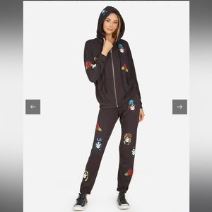 LAUREN MOSHI GUNS N' ROSES HOODY SIZE XS